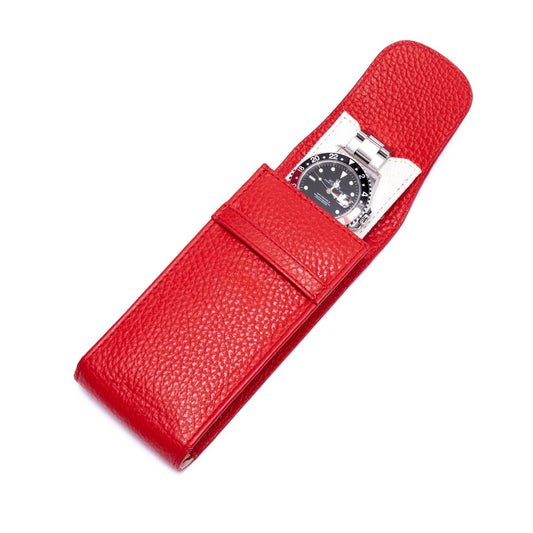 Pochette pour montre Portobello - Rouge