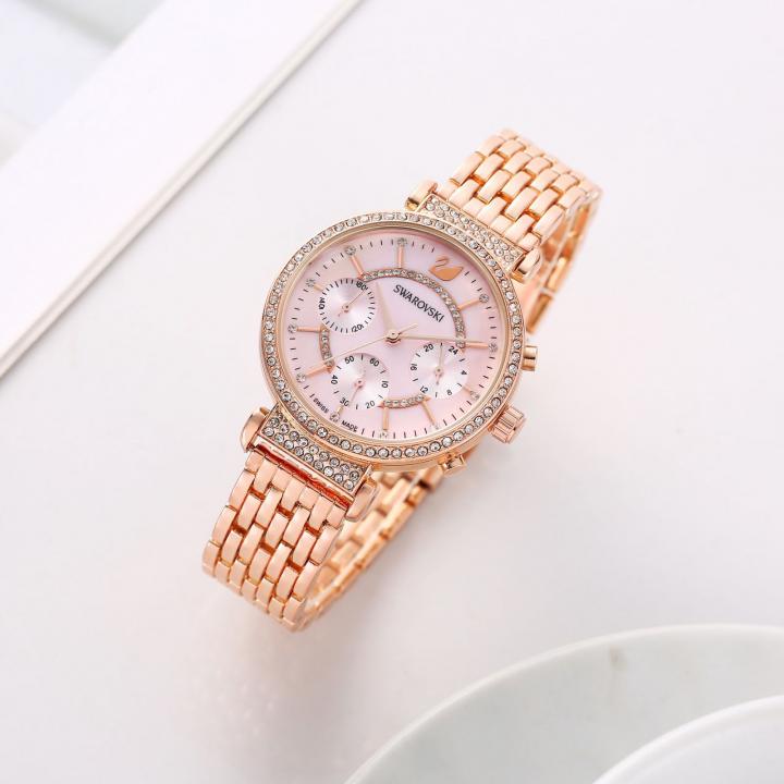 Swarovsk_i Passage Chronograph Copper-Pink