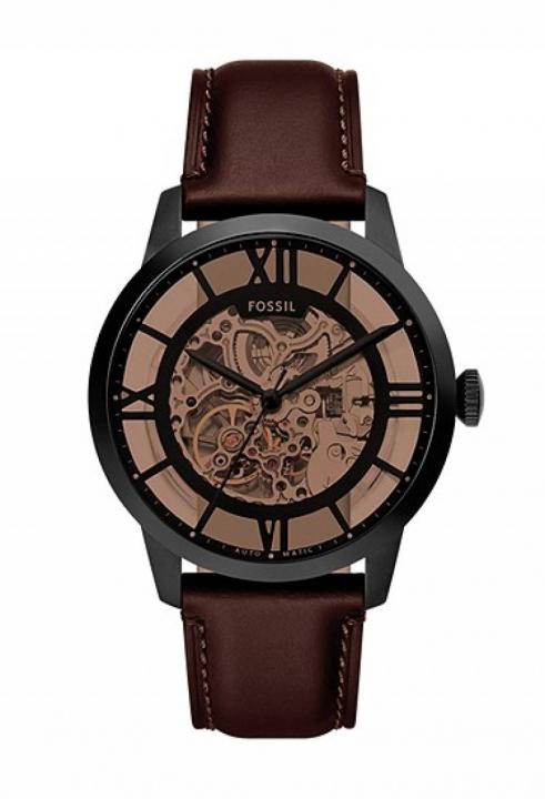Fossii_l Townsman Brown-Black Automatic