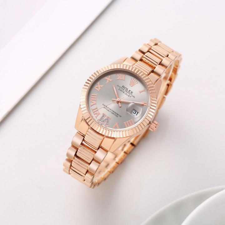 Role_x Oyster perpetual Date just Copper-Grey