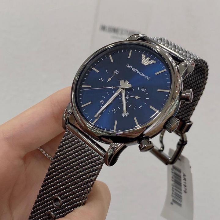 Em.porio Arman_i Ar1968 Black-Blue - J1547