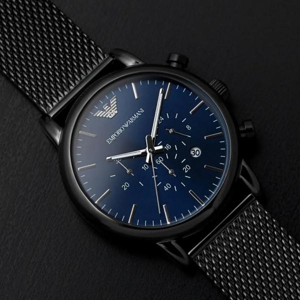Em.porio Arman_i Ar1968 Black-Blue - J1547