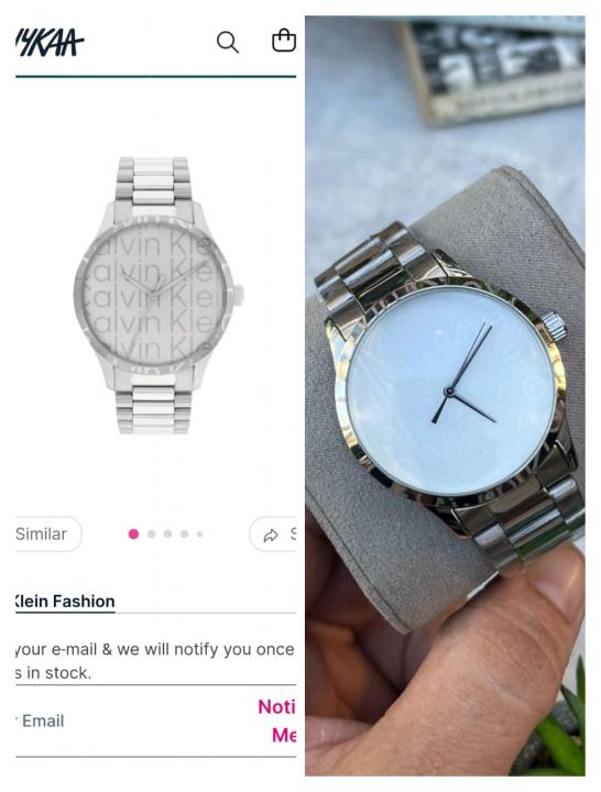 Cal.vin K_lein Rocna Ura Silver