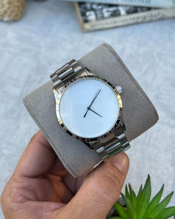 Cal.vin K_lein Rocna Ura Silver