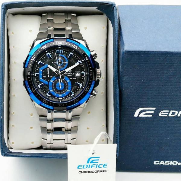 Ca.sio Edifice Efr539 Silver-Blue