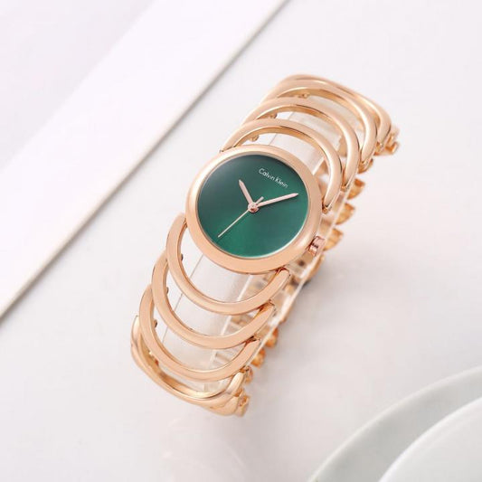 Cal.vin keli_Bangle copper green