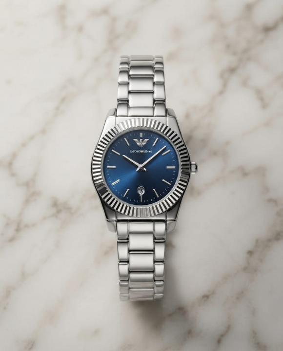 Em.porio Armann_i Federica Silver-Blue