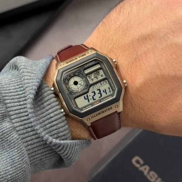 Ca.sio AE-1200 Illuminator Brown - J1234