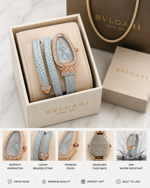 Bvl.gari Serpenti Snake