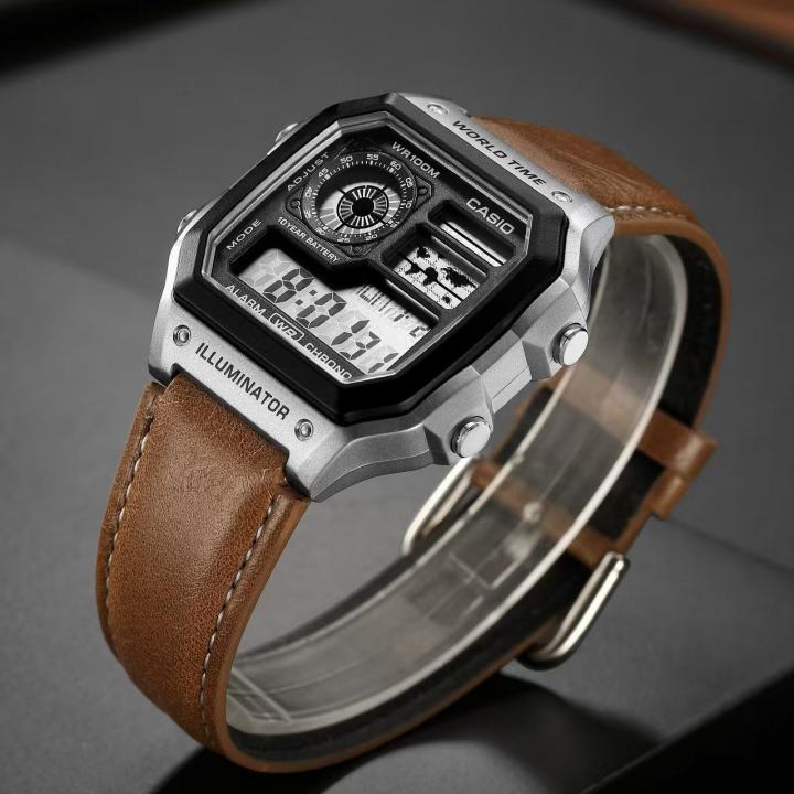 Ca.sio AE-1200 Illuminator Light Brown - J1233