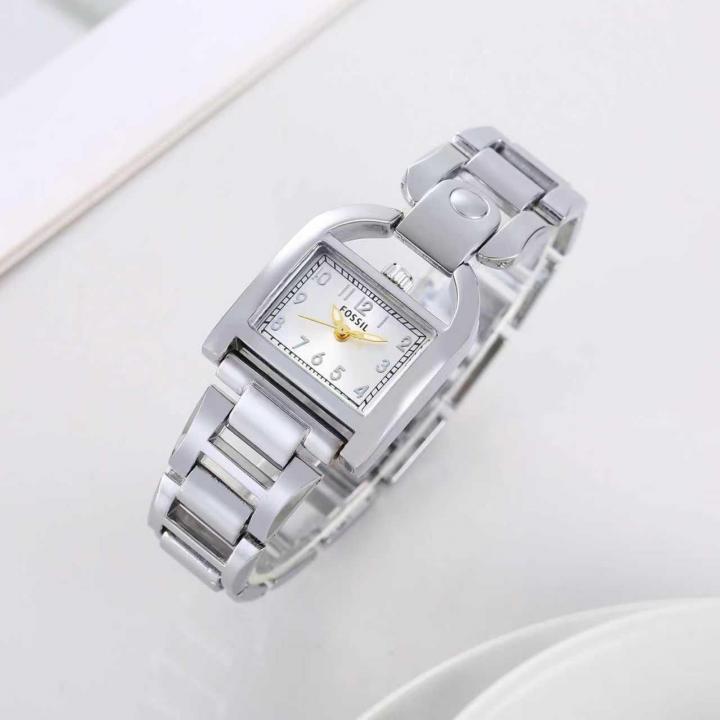 Fossi_l Harwell Silver-White