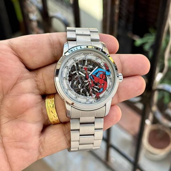 Marvel x fossi_il imited Edition Automatic Spider Man