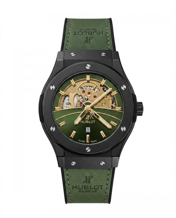 Hub.lot Big Bang Tourbillon Green Leather
