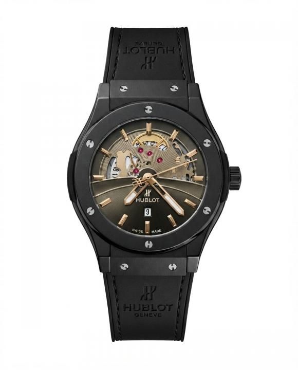 Hub.lot Big Bang Tourbillon Full Black Leather