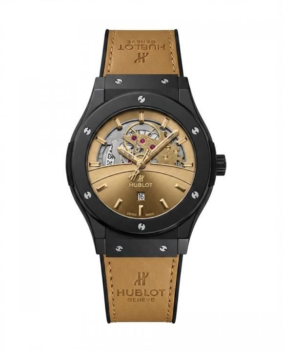 Hub.lot Big Bang Tourbillon Brown Leather