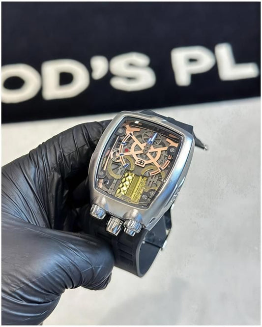 Jac.ob & Co Epic X Bugatti Silver
