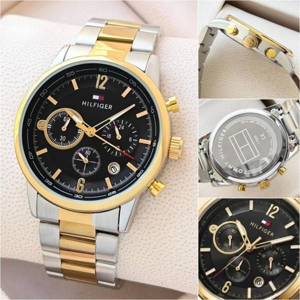 Tom.my Evan 2 ton gold black