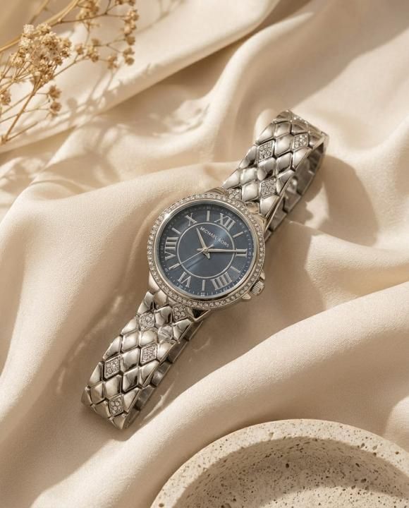 Mic.hael_l Kors Camille Silver-Black