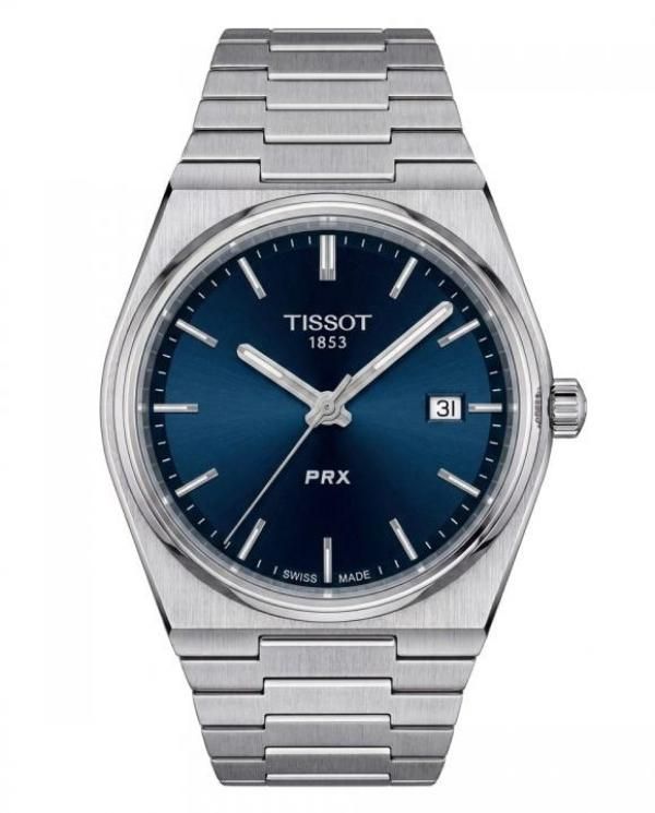 Tissoo_t 1853 PRX Silver Blue Dial