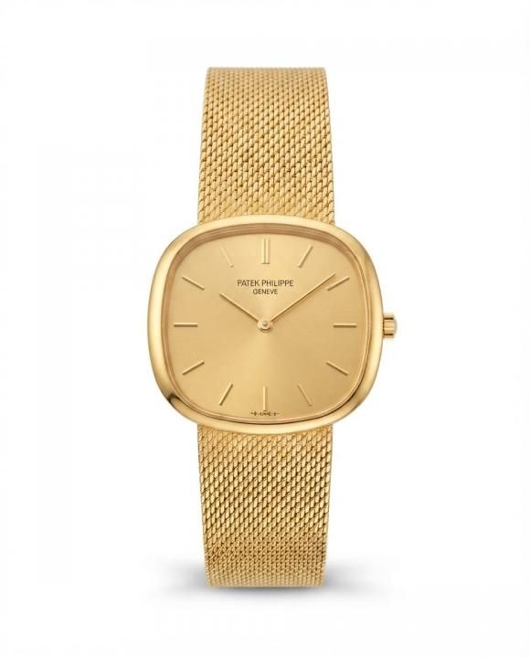 Pa.tek philipe Ellipse Timepiece Full Gold