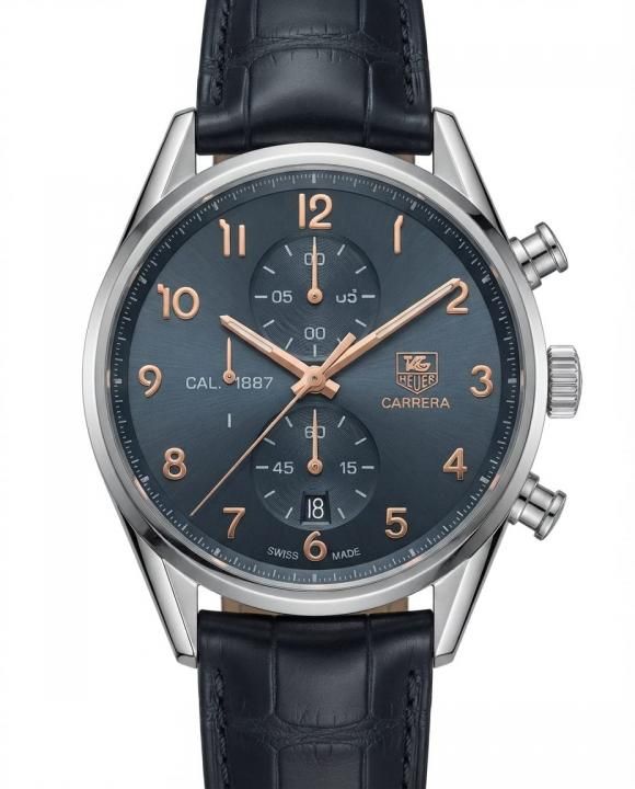 TAG heuee_r Carrera Caliber 1887 Black
