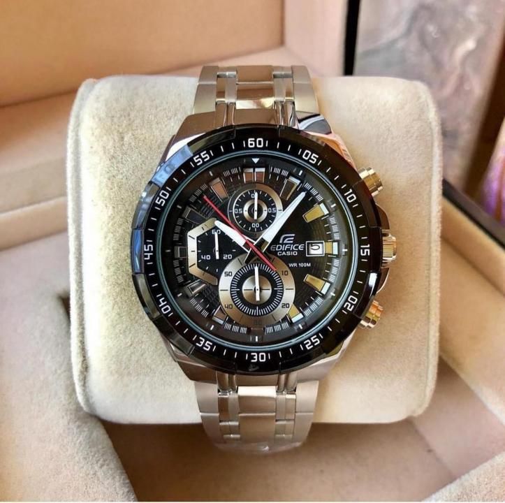 Ca.sio Edifice Efr539 Silver-Black