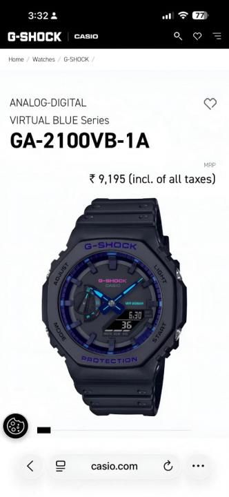 Ca.sio g shock ga2100 Rainbow