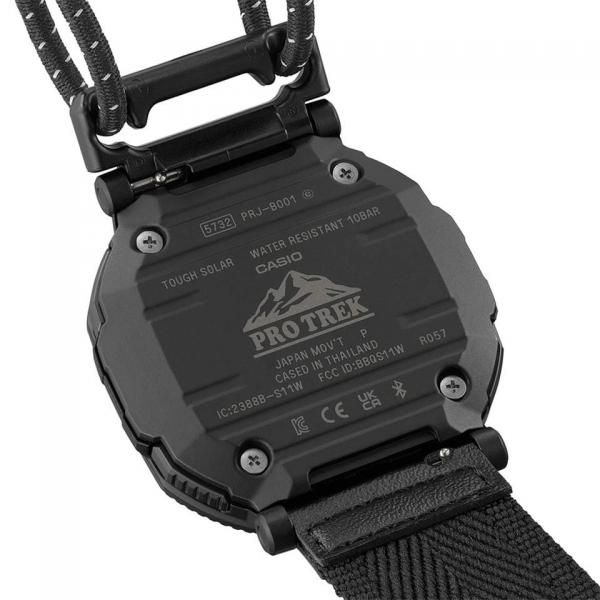 Ca.sio Pro Trek PRJ-B001B-2 black and white