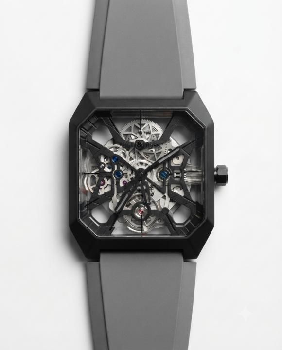 Bell&Rose BR03 Cyber automatic Grey Black Dial