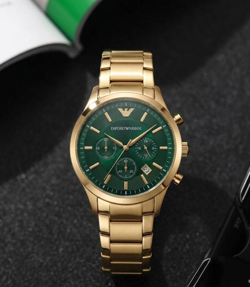 Em.porio Armaan_i Classic Gold Green