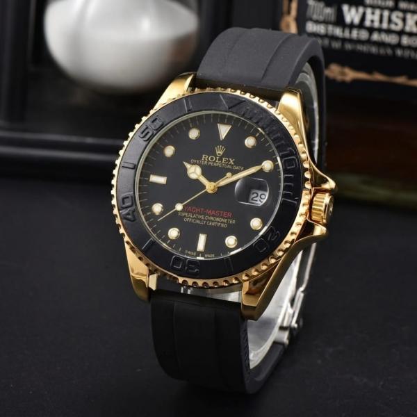 Rolee_x Oyster Perpetual Yach aster Battery Gold