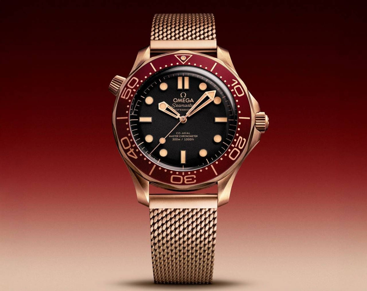 Omegg_a Seamaster Diver 300M Automatic copper