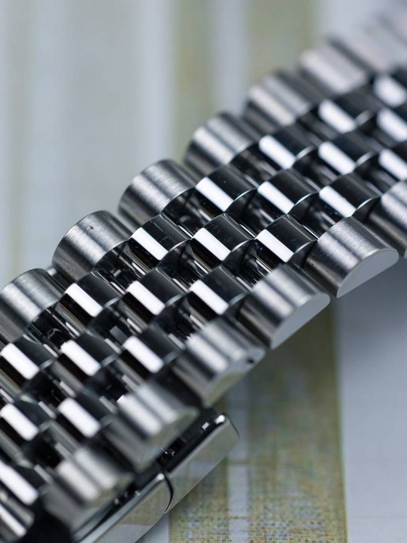 Rolee_x Oyster Perpetual Date Just Diamond Silver-Blue-Diamond