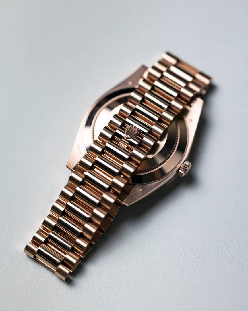 Rolee_x Oyster Perpetual Day Date 40 Battery Copper-Blue