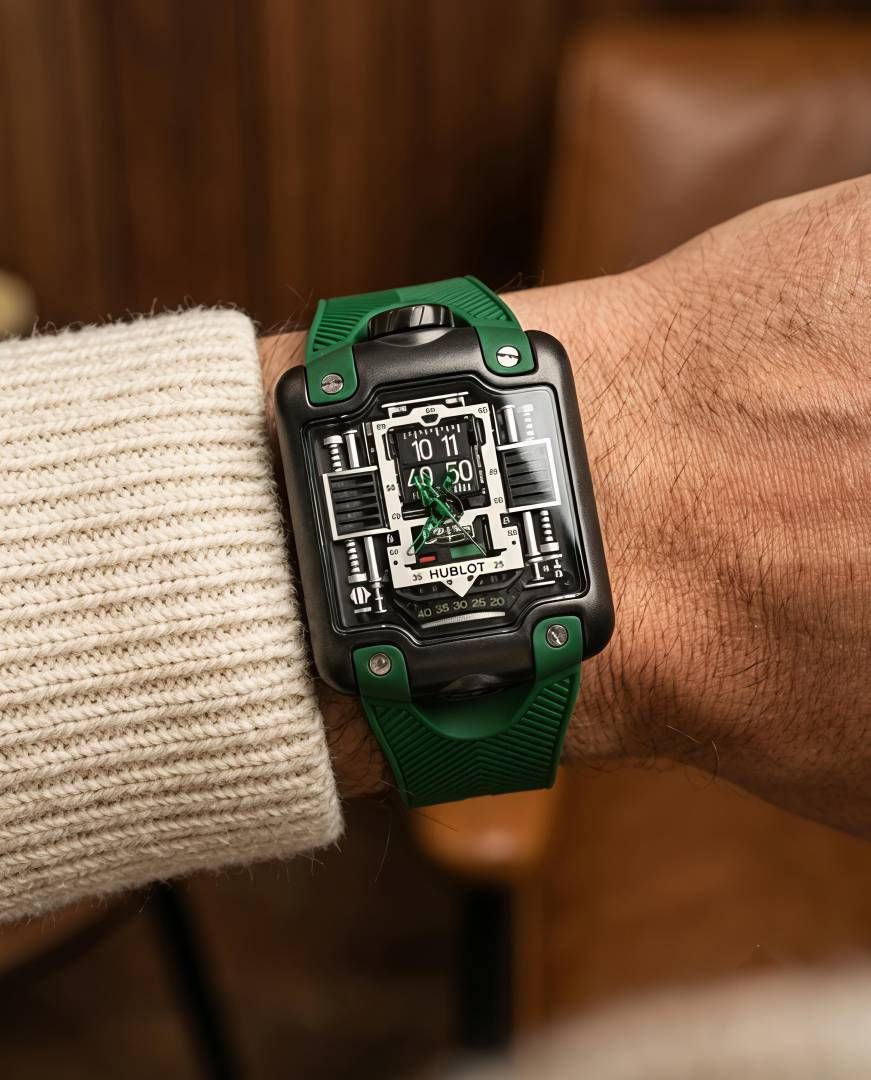 Hub.lot MP-10 Tourbillon Green Black Dial
