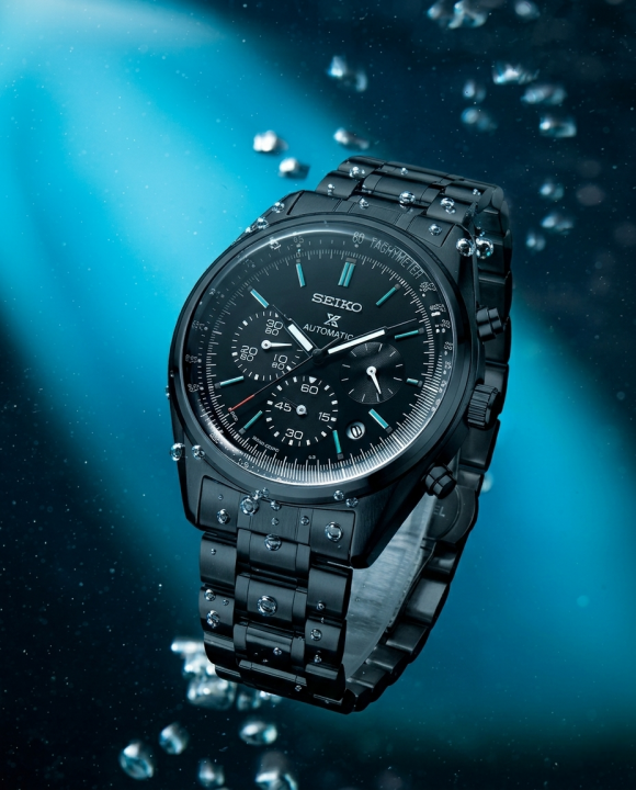 Sei.ko Prospex Chronograph full-Black