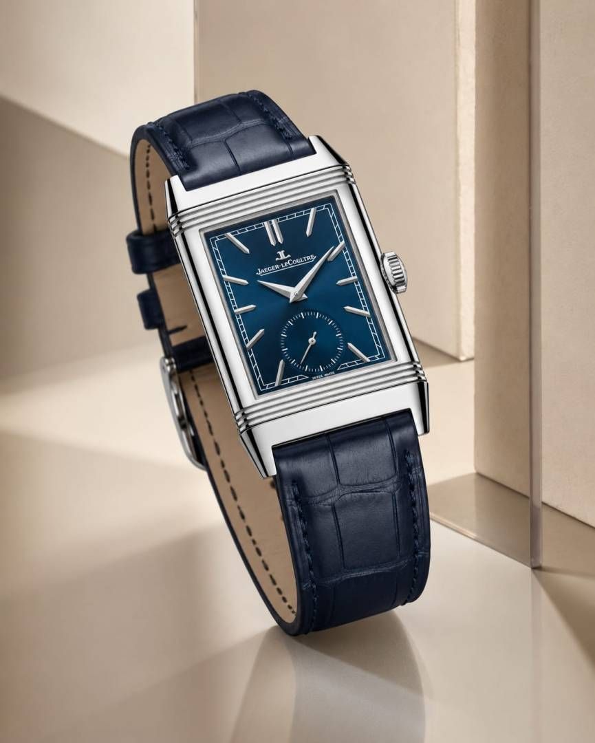 Jaegar-Le Coultre Reverso Tribute Duoface Small Seconds blue