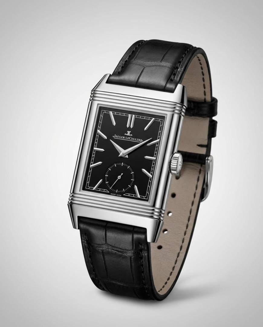 Jaegar-Le Coultre Reverso Tribute Duoface Small Seconds black