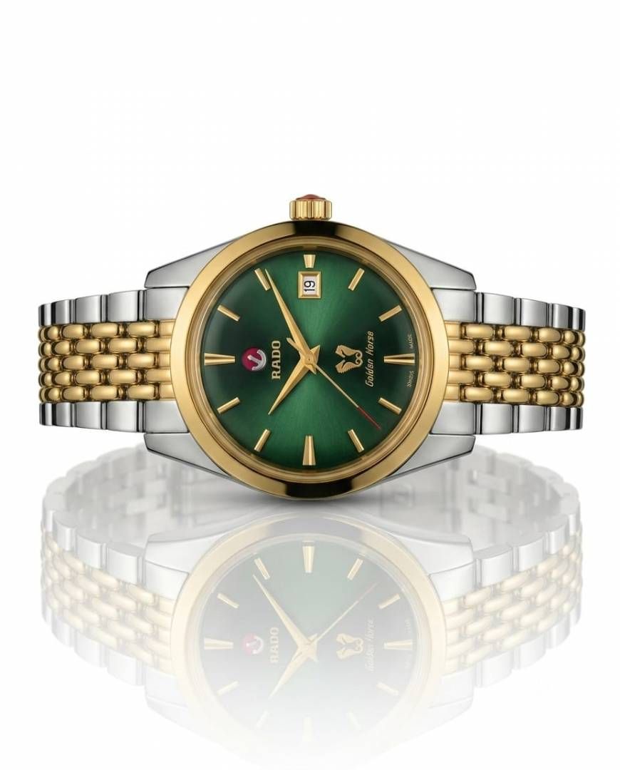 Raado Golden Horse Automatic 2 ton gold green