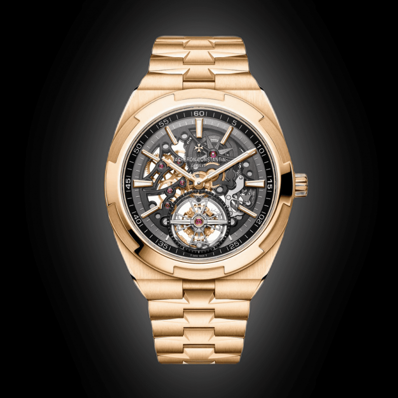 Vache.ron Constentin Overseas Tourbillon Skeleton copper