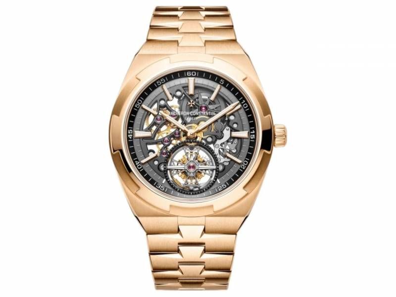 Vache.ron Constentin Overseas Tourbillon Skeleton copper