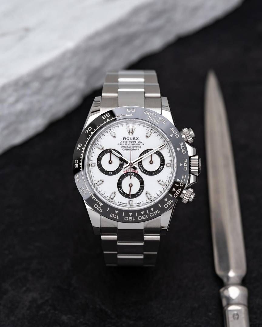 Rolee_x Oyster Perpetual Daytona Chosmograph Silver-White Panda