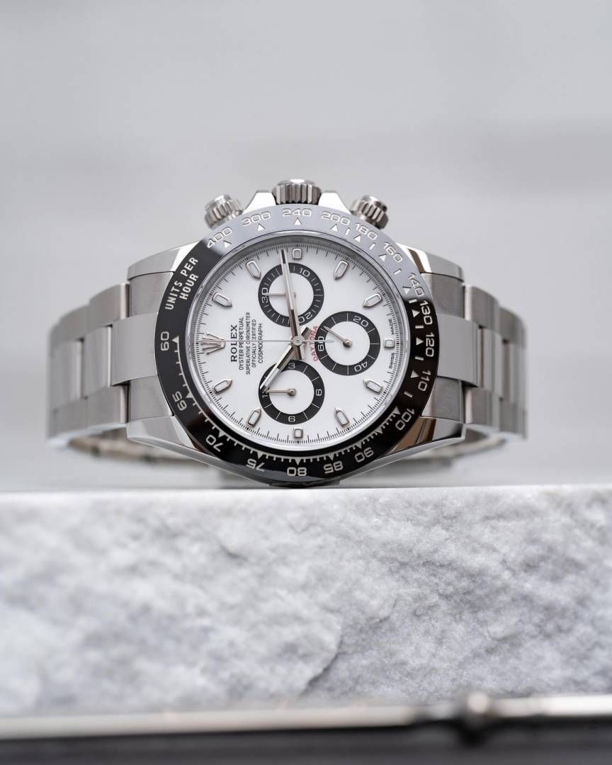Rolee_x Oyster Perpetual Daytona Chosmograph Silver-White Panda