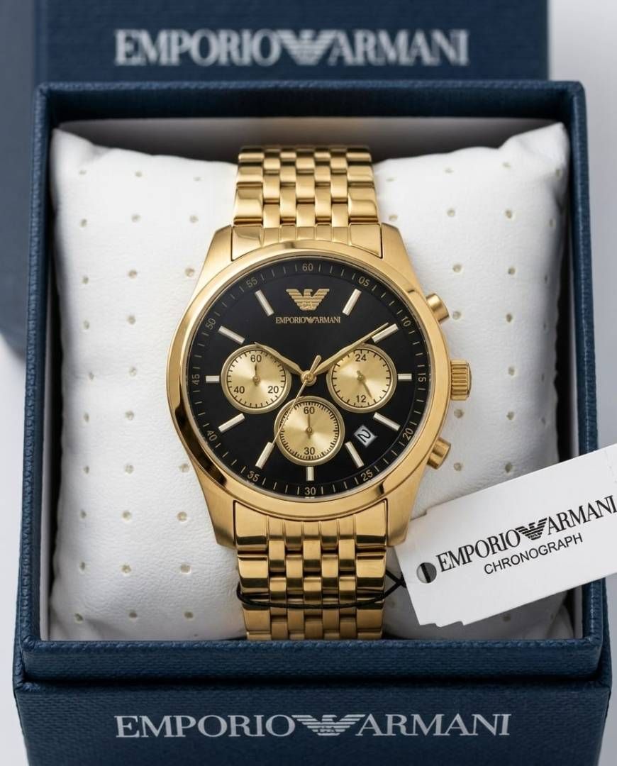 Em.porio Armaan_i AR11581 Chronograph Gold-Black