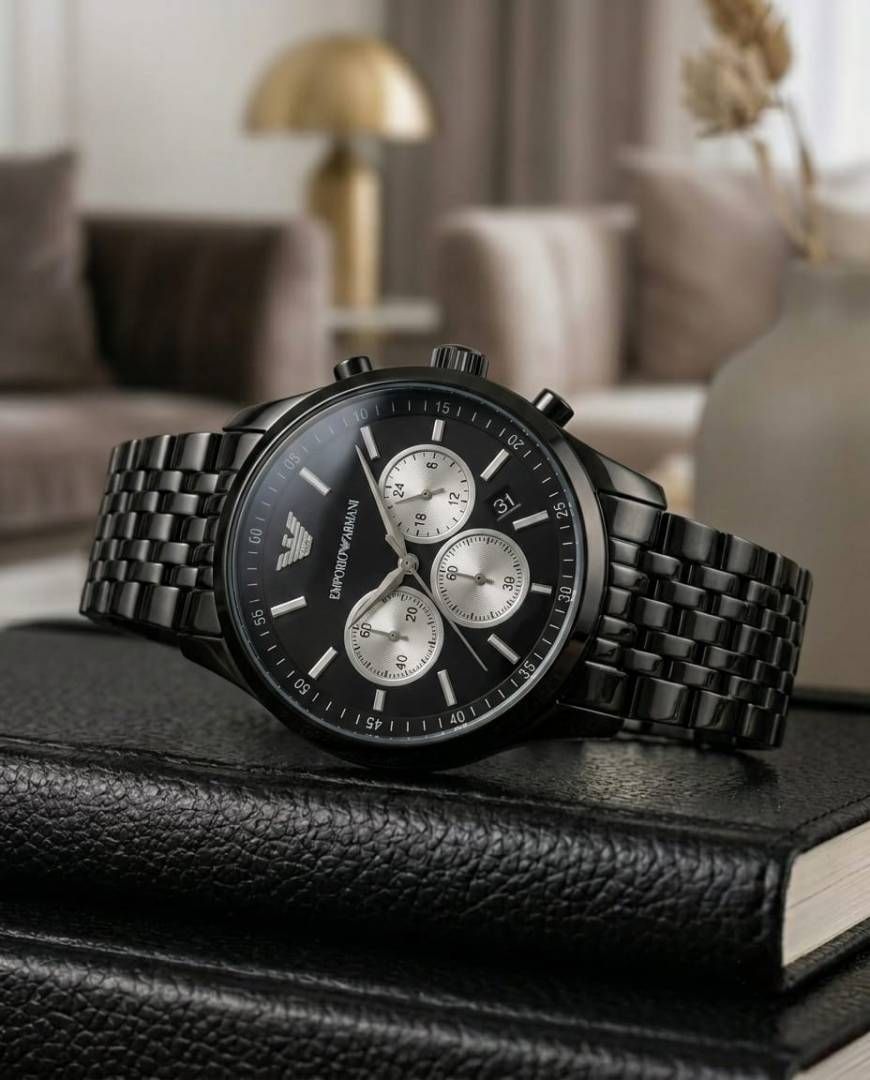 Em.porio Armaan_i AR11581 Chronograph Full Black