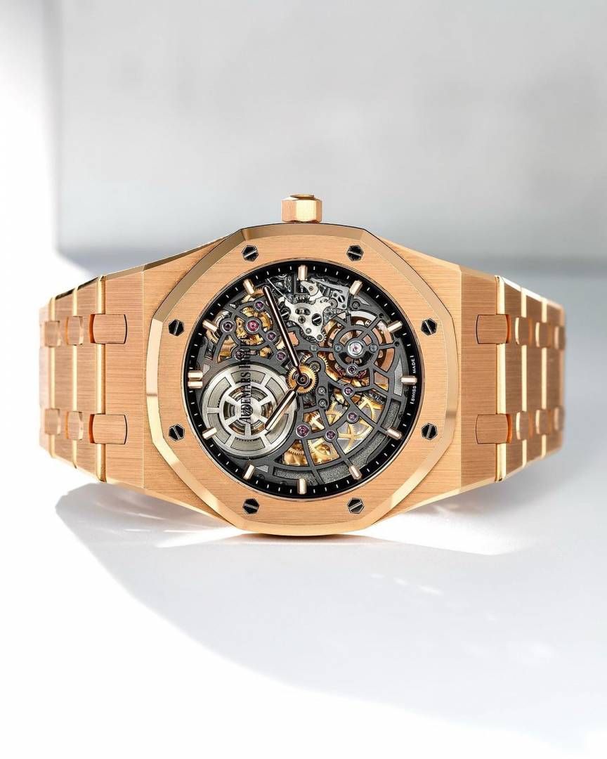 Audemar Piguet Royal Oak Jumbo Extra-Thin Openworked copper