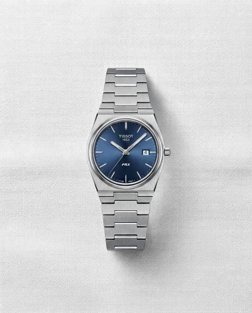 Tissoo_t 1853 PRX Silver Blue Dial