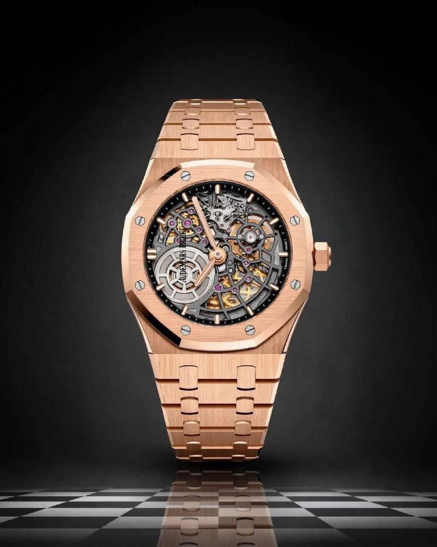 Audemar Piguet Royal Oak Jumbo Extra-Thin Openworked copper