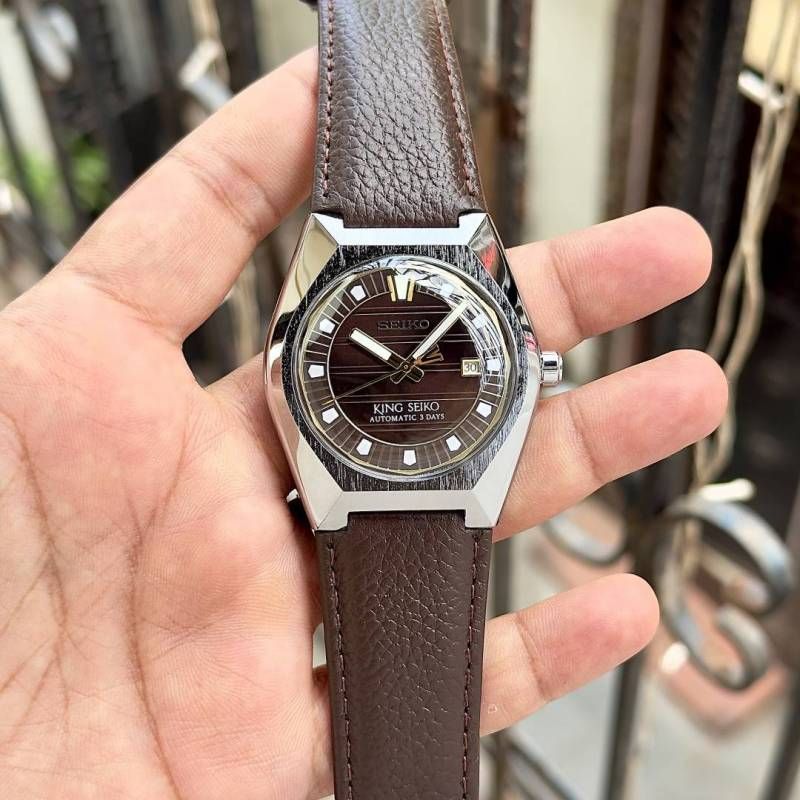 Sei.ko King Vanac Automatic full brown