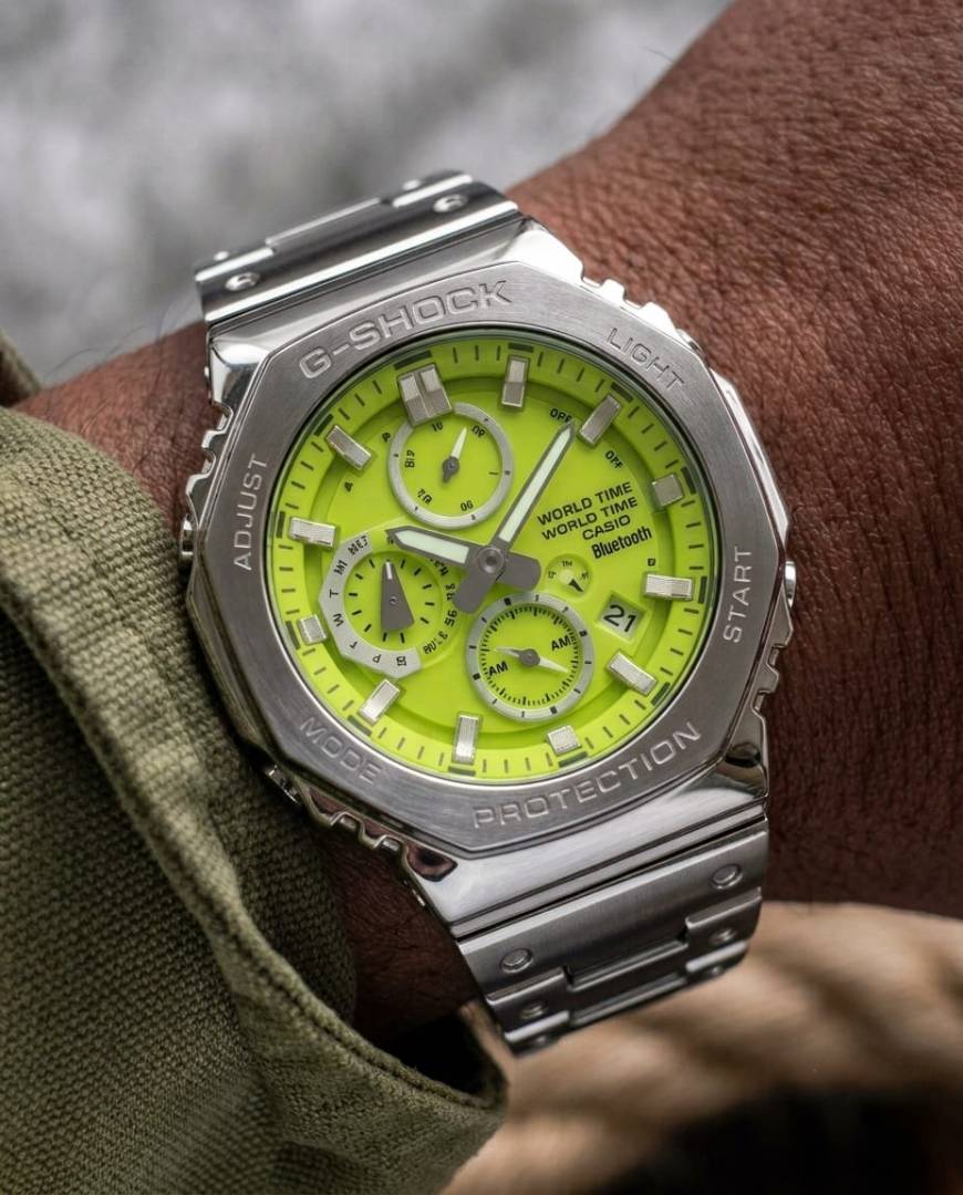 Ca.sio G-Shock GMC-B2100ZE-1AJR silver green